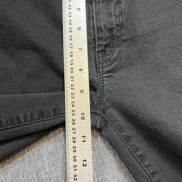 Mother The Looker Ankle Fray Not Guilty Jeans - Women's Size 30 - Black - Picture 12 of 13